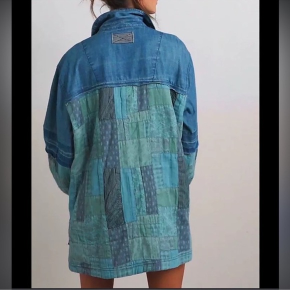 We The Free Heritage Quilted Shirt Jacket MWT - Picture 3 of 10